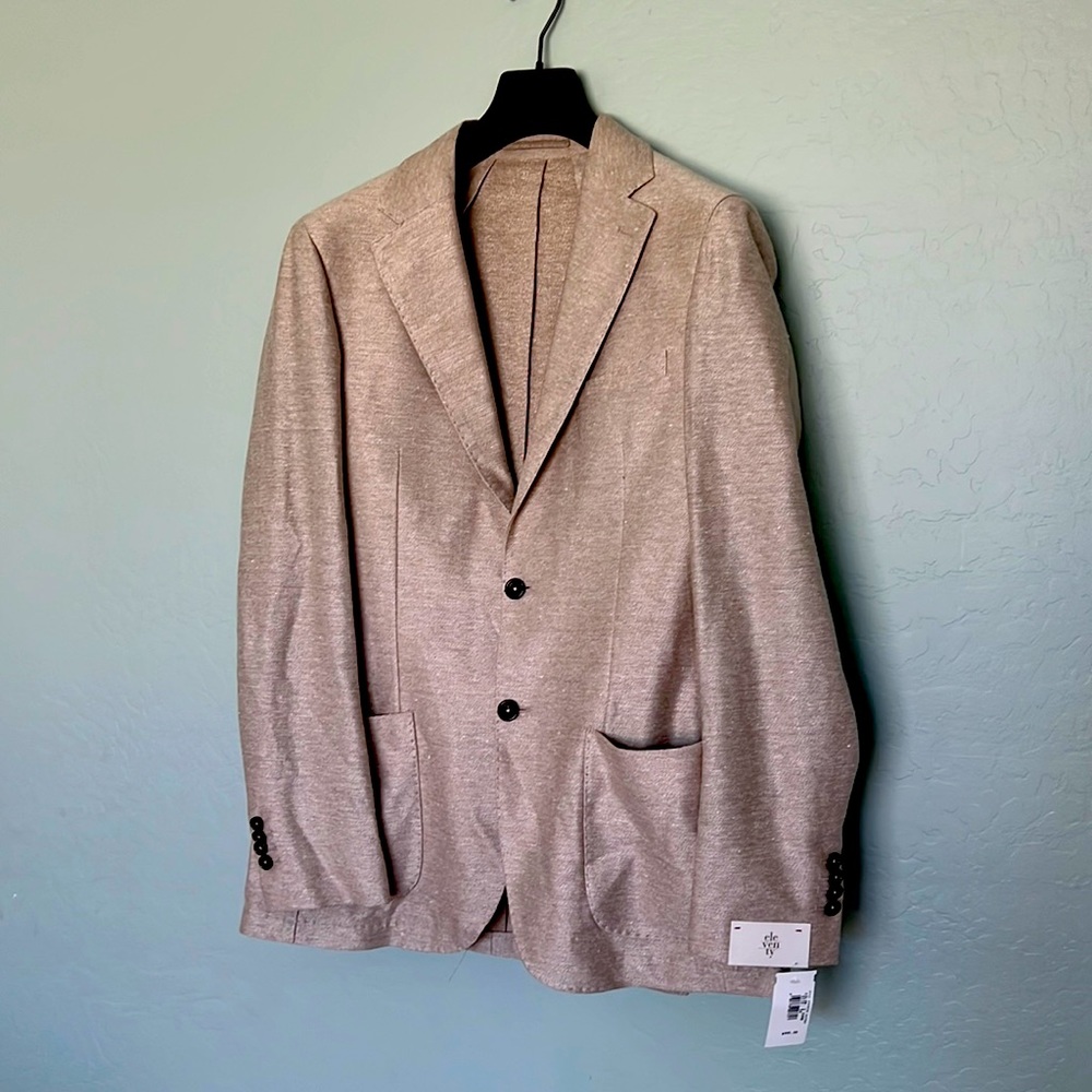 Eleventy tan sport coat